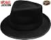 Official Michael Jackson Classic Black Fedora Hat