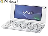 SONY Atom搭載8型液晶ノートパソコン「Vaio（バイオ）P」 VGN-P72K/W