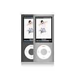 Hip Street Antimicrobial HipSkinz Silicone Case 2-Pack for iPod nano 5G (Gray/Black)