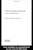 Feminist Critique of Education: Fifteen Years of Gender Development (Education Heritage)