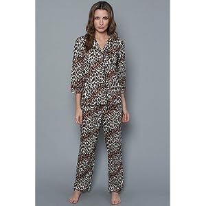 Buy Betsey Johnson The Cotton Lawn PJ Set in Betsey Cheetah Natural,Sleepwear for Women by Betsey Johnson