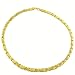 10 Karat Yellow Gold Hearts & Kisses Necklace 17 Inch