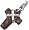 Fossil Charms - Holz Kreuz JF82842