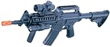Spring Loaded Airsoft Gun with Laser & Flash Light