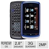 LG Xenon GR500 Unlocked Phone with QWERTY Keyboard, 2MP Camera, GPS and Touch Screen (Blue)