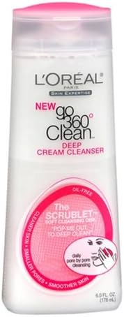 Loreal go 360 Clean Deep Cream Cleanser 2/Pk