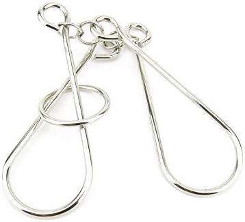 disentanglement puzzles Educational Toys WT314 Anti Hoof Metal Ring Game Brainteaser Wisdom Challenge Intellectual Training Creative Thinking IQ Magic