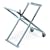 MK Diamond 160197 Folding Stand with Casters for MK-100, MK-101, MK-101, Pro MK-101, PRO-24, and 770EXP Saws