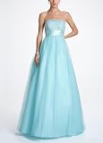 David's Bridal Strapless Beaded Ball Gown Style DB027
