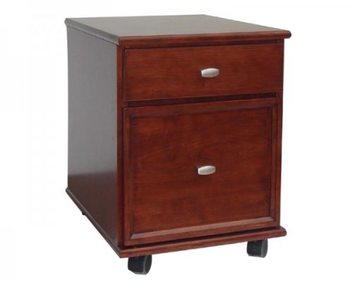 Hanover Mobile File Cabinet - Cherry