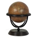 12 Exquisite Wooden Globe Decorative Table Top Accent by CC Home Furnishings