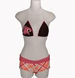 Pink Sands String Bikini Top Boy Shorts Bottom Separates Set