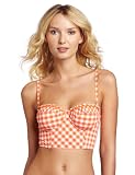 Seafolly Women's Long Line Bustier Bra, Tangerine, 10
