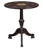 Uttermost 24162 Gorham Table Slate Black