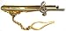 Treble G Clef Tie Bar Gold tone Image