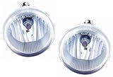 2005-2008 (2006 2007 05 06 07 08) Dodge Grand Caravan Fog Light Assembly - One Pair(Both Driver and Passenger Sides) - DOT Certified Fog Light