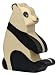 Holztiger Spielfigur Panda