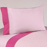 3pc Twin Sheet Set for the Pink and Green Flower Collection Bedding Set by JoJo Designs by JoJo Designs