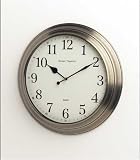 Brass Surround Clock 46cm 271E