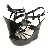 Paprika Jiana Wedges Black
