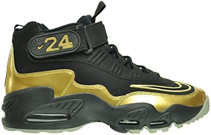 Nike Air Griffey Max 1 Men's Shoes Black/Black-Metallic Gold-Black 354912-006 (8.5 D(M) US)