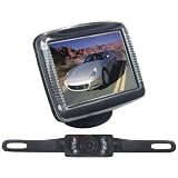 Pyle PLCM36 3.5-Inch Slim TFT LCD Universal Mount Monitor with License Plate Mount... 