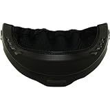 Shoei Chin Curtain X-Eleven Road Race Motorcycle Helmet Accessories - Color: Black