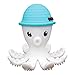 Mombella Octopus Food Grade Soft Silicone Teething Toy, Blue