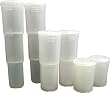 6 Pack Smart Parts 140 Round Transpod Tubes Pods - Clear
