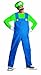 Disguise Super Mario Luigi Deluxe Mens Adult Costume