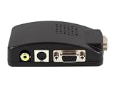Ligawo - AV composite RCA et S-Video / SVHS vers VGA | Video Converter Convertisseur Adaptateur PC TV - écran large soutien