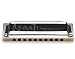 Suzuki Manji M-20 Professional Diatonic 10-Hole Blues Harmonica, Key of G