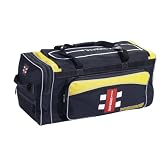 Gray-Nicolls Mens Powerbow Cricket Bag - Black/Yellow