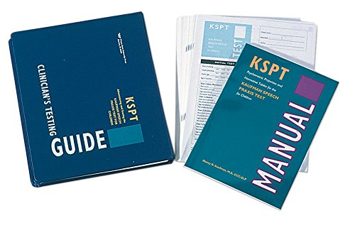 Kaufman Speech Praxis Test For Children