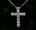 【鑑別書付】P900 2.00ct ダイヤモンド クロスネックレス