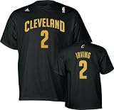 Kyrie Irving adidas Black Name and Number Cleveland Cavaliers T-Shirt