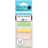 Martha Stewart Home Office with Avery&reg; Tabs, 2-Inch Solid, Assorted Pastel Colors, 10-Tabs/Color, 3 Colors, 30-Tabs/Pack
