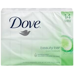 Dove Cool Moisture Beauty Bar, 14-Count