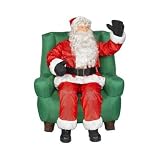 Gemmy 11099 Airblown Sitting Santa