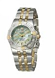 Breitling B7134012-L513B-360D Starliner Green Mother-of-Pearl Dial Stainless Steel and Gold Women's Chronometer Watch