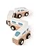Hape Qubes Wooden Magnetic Bullet Train Set