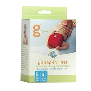 Click to buy Cloth Baby Diapers Supplies: gDiapers Snap-in Liners 6-Count from Amazon!