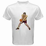 Men's Customized SPORTS VOLLEYBALL 100% Cotton White T-shirt