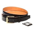 CLASSIC ALLIGATOR BELT (with two exchangeable buckles) - Mens