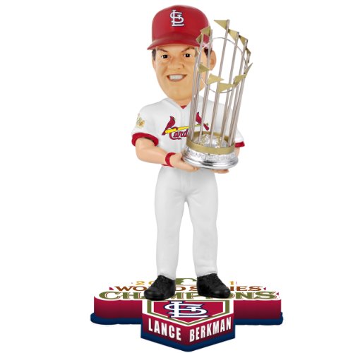 MLB St. Louis Cardinals 2011 World Series Champions Forever Collectibles Bobbers-Lance Berkman
