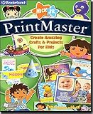Brand New Broderbund Printmaster Nick Jr. Apply Personal Touch To Project By Adding Graphics