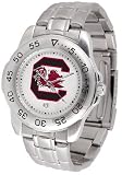 South Carolina Sport Men's Steel Band Watch