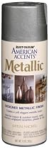 Rust-Oleum 243896 Designer Metallics Spray, Satin Nickel, 11-Ounce