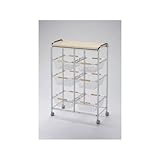 バスケットワイド3段収納