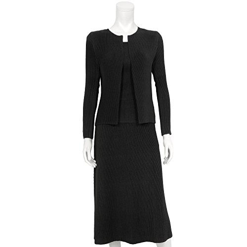 SPECCHIO(スペッチオ) ブラックフォーマル スカートスーツ ノーカラー ボレロジャケット S M L XL XXL ブラック